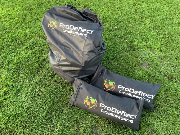 STA-PRO in bag with sand bags